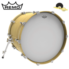 Pele para bumbo 20"-  Remo ambassador coated "porosa"