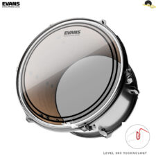 Pele para surdo/bumbo 16" - Evans EC2 clear SST Filme Duplo com Anel level 360º