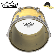 Pele para tom 8" - Remo emperor clear filme duplo