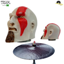 Borboleta (Kratos - God of War) Tribal percussion para estantes de pratos 8mm - Kit com 2 Unid.