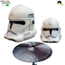 Borboleta (Stormtrooper Star Wars) Tribal percussion para Estantes de Prato 8mm - Kit com 2 Unid.
