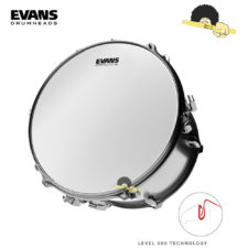 Pele para tom/caixa 13" - Evans G2 Coated(porosa) Filme Duplo Level 360º