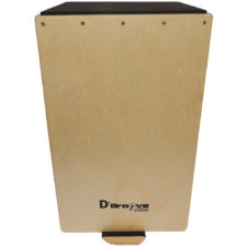 Cajon D'Groove Acessórios Peruano C/ adaptação para pedal - MARFIM