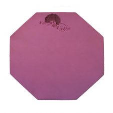 Pad prof. de estudo para bateria D'Groove dupla face 10 ROSA