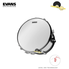 Pele para tom 10" - Evans G1 Coated Filme Simples porosa com Anel Level 360º