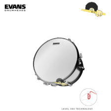 Pele para tom 8" - Evans G1 Coated Filme Simples porosa com Anel Level 360º