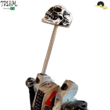 Batedor de bumbo Caveira Tribal Percussion - Caveira seu bumbo Customizado com muito mais kick