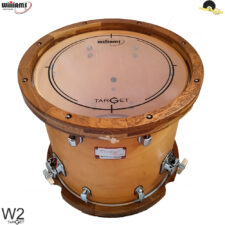 Pele para Caixa/Surdo Williams Target - W2 Duplo filme Clear 14"