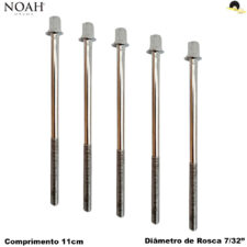 Parafuso de afinação para Bateria - Bumbo 7/32 x 11cm (5 Unid.) NOAH NSP507-5