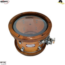 Pele para Tom Williams Clear - W1SC Filme simples com Anel abafador 10"