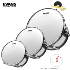Kit de Peles Evans G2 Coated - Filme Duplo poroso Level 360º (10"/12"/16")