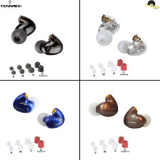Fone de ouvido Tennmak PRO 4 Drives (2L + 2R) - SOMENTE o PAR das cabeças do fone(Ear Heads)