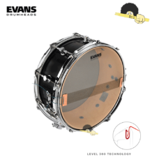 Pele para caixa 12" resposta - Evans Hazy 300(Snare side)