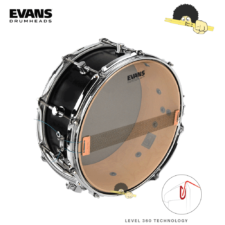 Pele para caixa 13" resposta - Evans Hazy 300(Snare side) Clássica
