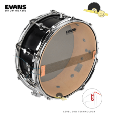 Pele para caixa 14" resposta - Evans Hazy 300(Snare side) Clássica