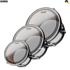 Kit de Peles Evans EC2 clear - SST Filme Duplo com Anel Level 360º (10"/12"/14")