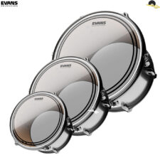 Kit de Peles Evans EC2 clear - SST Filme Duplo com Anel Level 360º (10"/12"/16")