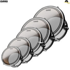 Kit de Peles Evans EC2 clear - SST Filme Duplo com Anel Level 360º (8"/10"/12"/14"/16")