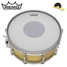 Pele para caixa 14" - Remo Controlled Sound X Porosa com Bola Central