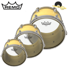 Kit de Peles Remo emperor clear filme duplo 10",12" e 16"