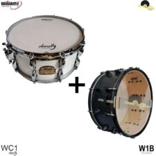 Kit de Peles Williams Density - WC1 Filme Simples Coated 14" (Batedeira) + 14" W1B (Resposta)