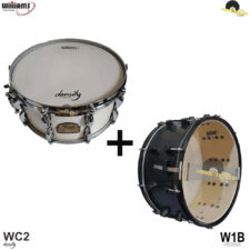 Kit de Peles Williams Density – WC2 Filme duplo coated 14" (Batedeira) + W1B (Resposta)