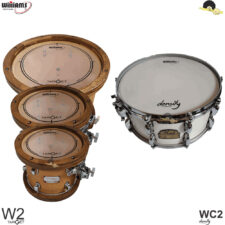 Kit de Peles Williams Target – W2 Duplo filme clear – 10"/12"/14" + Density WC2 14"