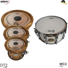 Kit de Peles Williams Target – DT2 Duplo filme Clear 10"/12"/14" + Density WC2 14"