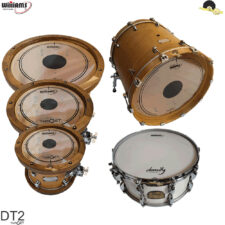 Kit de Peles Williams Target – DT2 Duplo filme Clear 10"/12"/14"/22" + Density WC2 14"