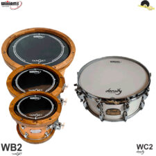 Kit de Peles Williams Target - WB2 Duplo filme Black - 10"/12"/14" + Density WC2 14"