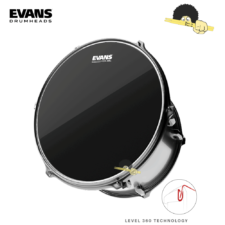 Pele para Tom/Caixa 13″ – Evans Black Chrome Filme Duplo Level 360º