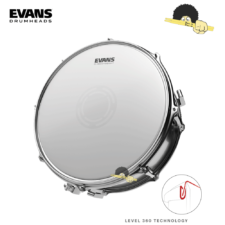 Pele para Caixa 13" - Evans Heavyweight com Bola Central e Alta Durabilidade