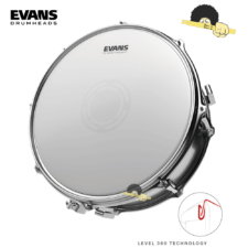Pele para Caixa 14" - Evans Heavyweight com Bola Central e Alta Durabilidade