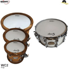 Kit de Peles Williams Density – WC2 Filme duplo coated (10"/12"/14") + WC2 14"