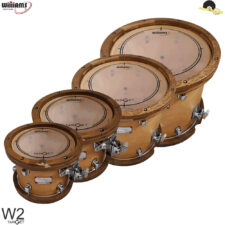 Kit de Peles Williams Target – W2 Duplo filme clear – 10"/12"/14"/16"