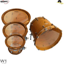 Kit de Peles Williams W1 Clear - Filme simples (Batedeira ou Resposta) 10"/12"/14"/20"