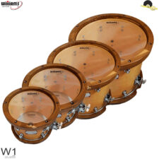 Kit de Peles Williams W1 Clear – Filme simples (Batedeira ou Resposta) 10"/12"/14"/16"