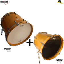 Kit de Peles Williams Density – WC2 Filme duplo coated (Batedeira) 22" + WS1SC (Resposta) 22"