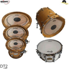 Kit de Peles Williams Target – DT2 Duplo filme Clear 10"/12"/14"/20" + Density WC2 14"