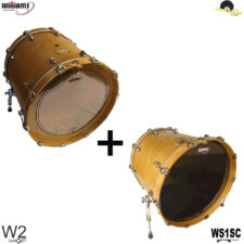 Kit de Peles Williams Target – W2 Duplo filme clear 20″ + WS1SC (Resposta) 20″