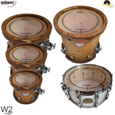 Kit de Peles Williams Target – W2 Duplo filme clear – 8"/10"/12"/14"/16"