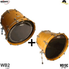 Kit de Peles Williams Target – WB2 Duplo filme Black 20" + WS1SC (Resposta) 20"