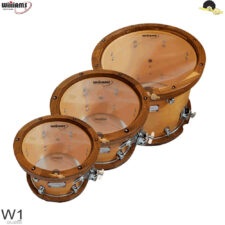 Kit de Peles Williams W1 Clear – Filme simples (Batedeira ou Resposta) 10"/12"/16"