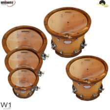 Kit de Peles Williams W1 Clear – Filme simples (Batedeira ou Resposta) 8"/10"/12"/14"/16"