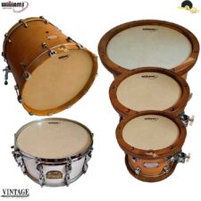 Kit de Peles Williams – WVT1 Vintage Clássica filme simples (10"/12"/14"/14"/22")
