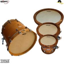 Kit de Peles Williams – WVT1 Vintage Clássica filme simples (10"/12"/16"/22")