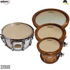 Kit de Peles Williams – WVT1 Vintage Clássica filme simples (12"/13"/14"/16")