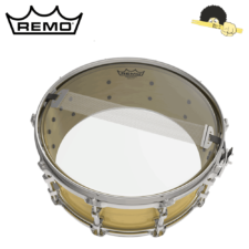 Pele para caixa(resposta) - Remo Ambassador Hazy clear 12"