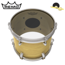 Pele para surdo/bumbo 16" Remo CS Clear Controlled Sound com Bola Central