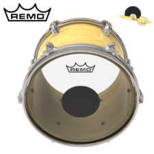 Pele para Tom/caixa 13" Remo CS Clear Controlled Sound com Bola Central